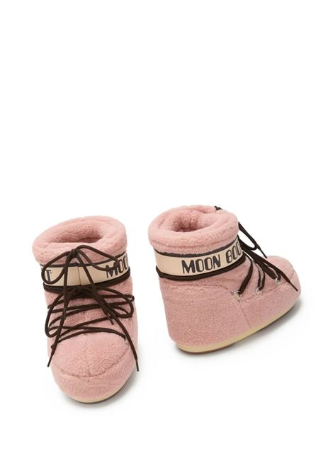 icon low fleece woman pink MOON BOOT | 80D1409700J001
